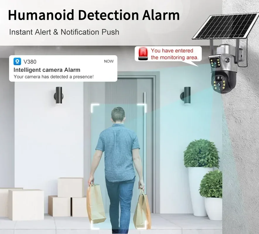 Tahlitech caméra solaire 4G Si - Home Security Cameras Wireless avis et prix