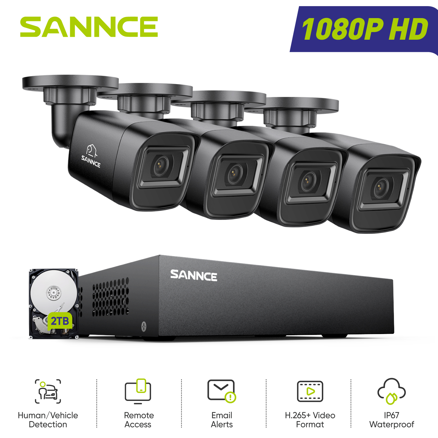 SANNCE 1080P système de caméra - Home Security Ultimate avis et prix