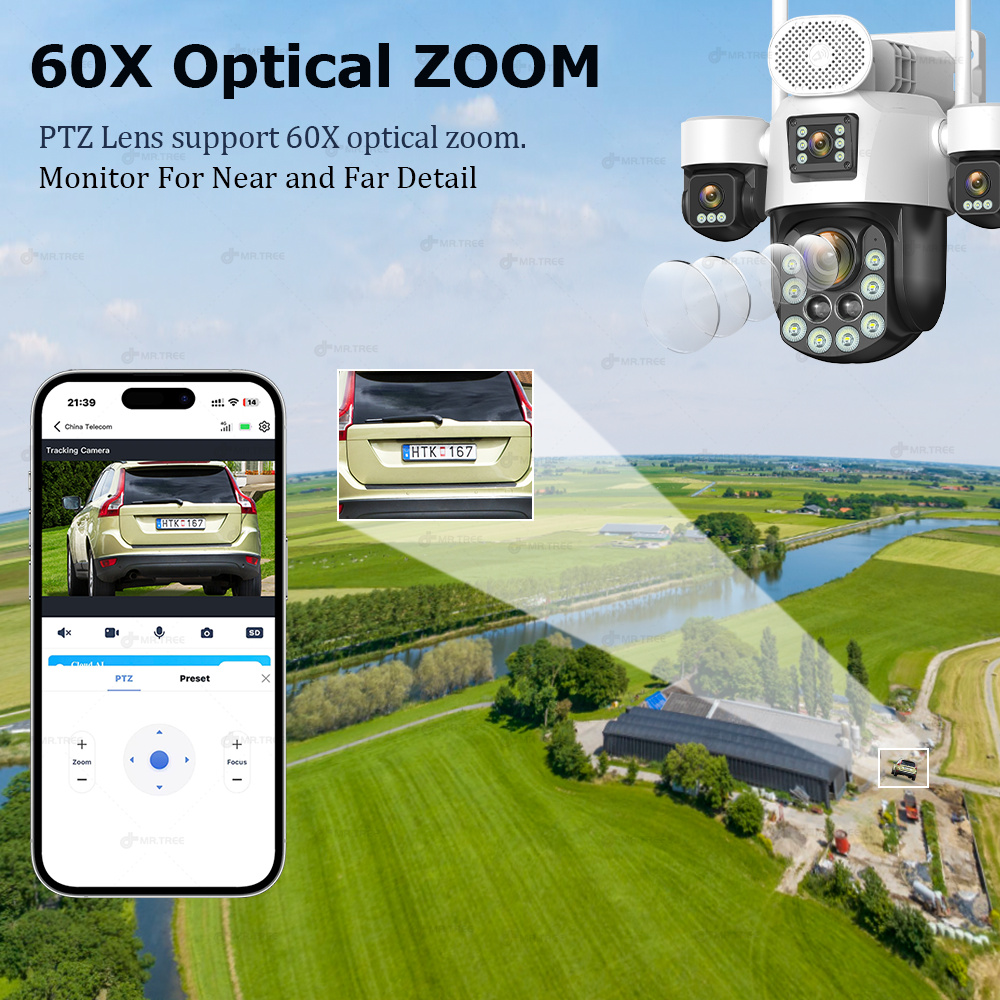 AOV quatre objectifs Surveilla - Home Security Ultimate avis et prix