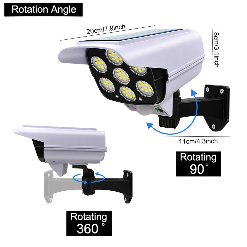 Lumière solaire extérieure cap - Home Security Cameras Wireless avis et prix