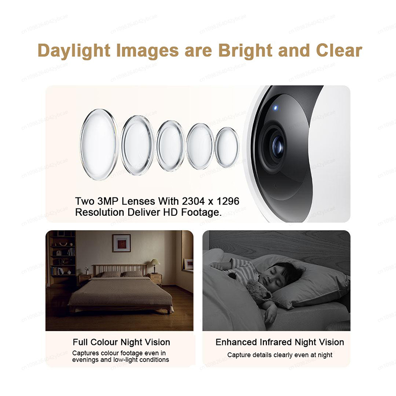 XIAOMI Smart Camera C300 Versi - Home Security Camera 360 Xiaomi avis et prix