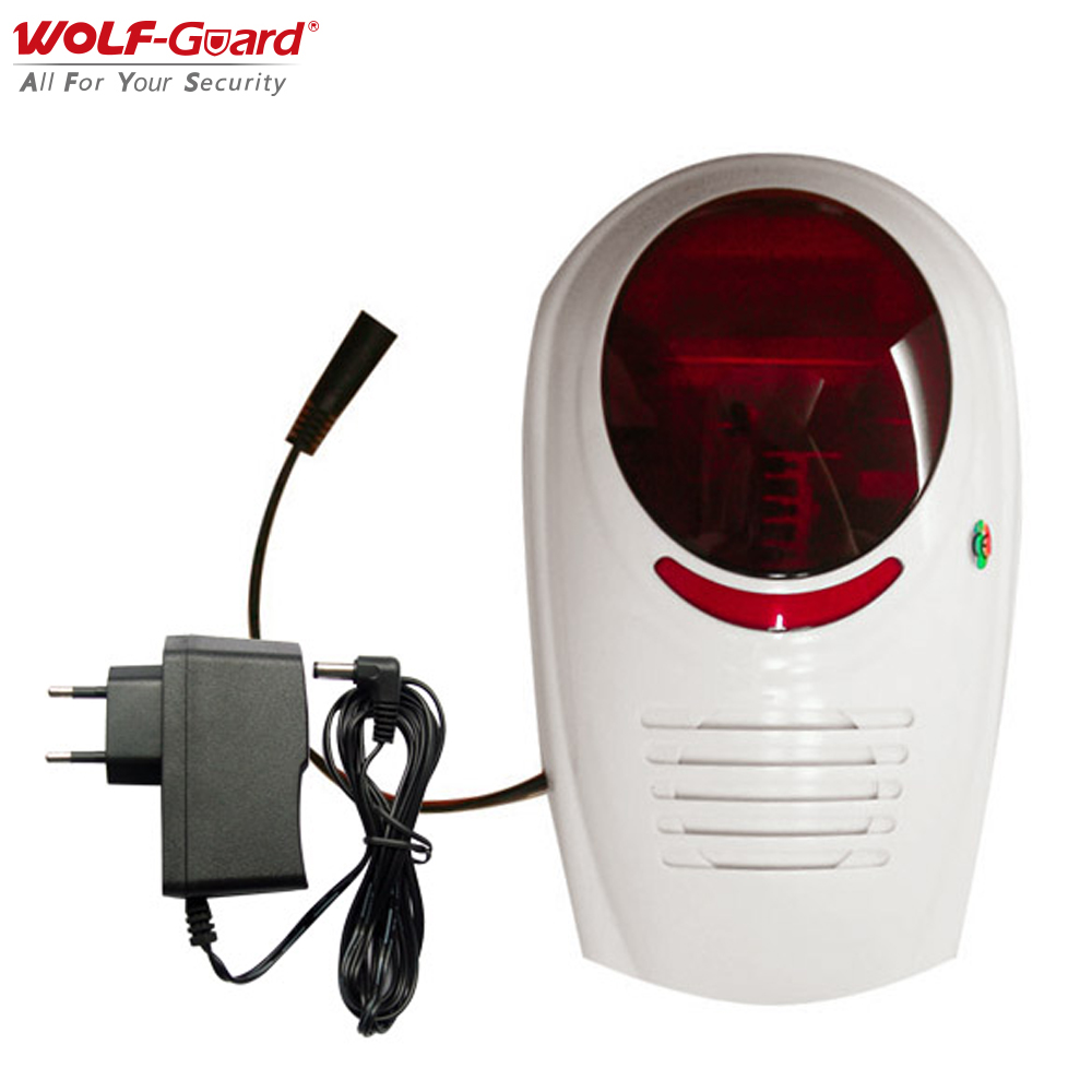 Wolf-Guard-Sirène Clignotante  - Sim Gsm Alarm avis et prix