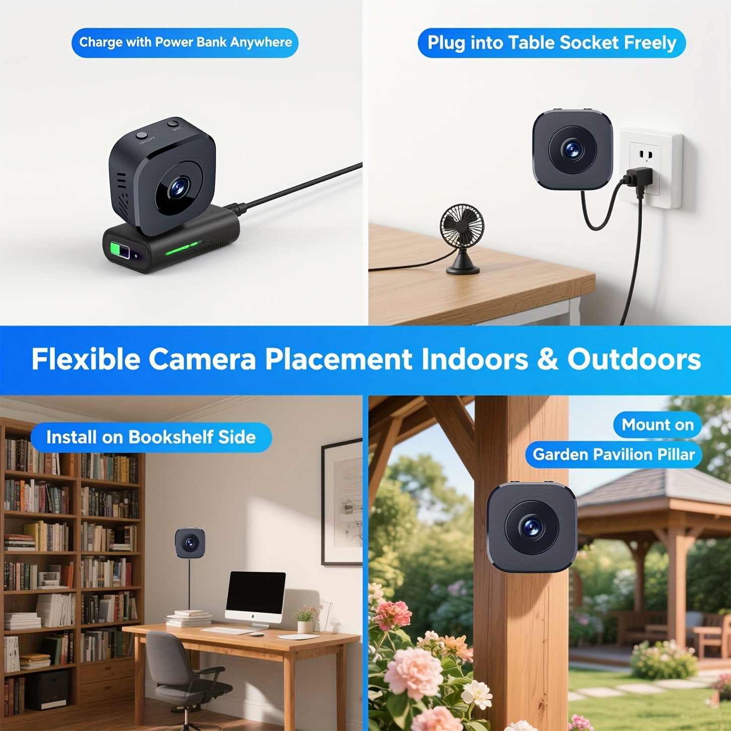 1080P HD Mini caméra WiFi sécu - Home Security Camera avis et prix