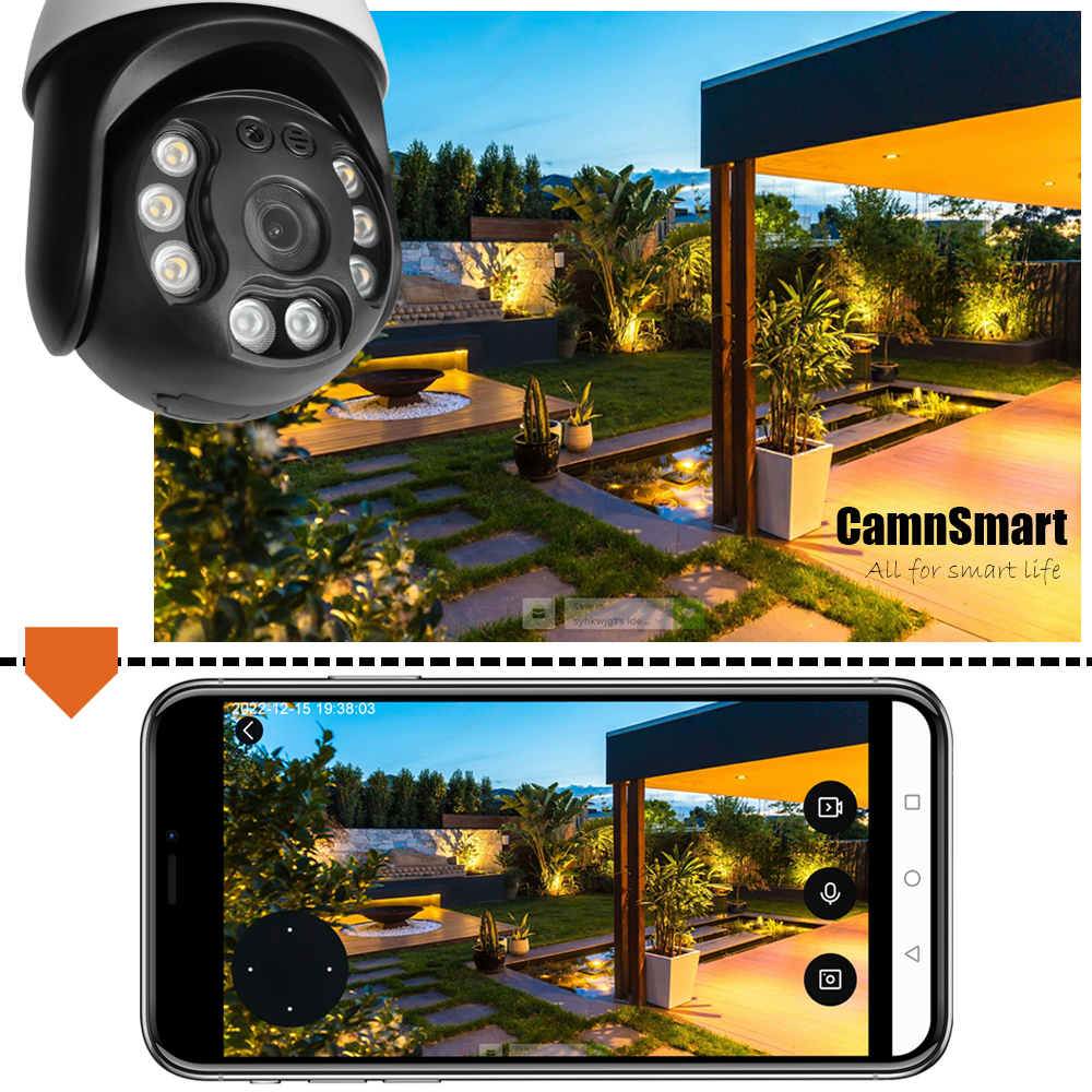 Camnsmart Tuya 5MP Alexa Wifi  - Home Security Google Camera avis et prix