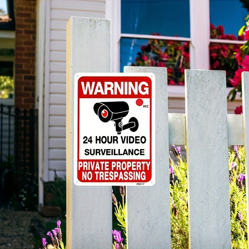 Panneau d'avertissement de vid - Home Security Video avis et prix