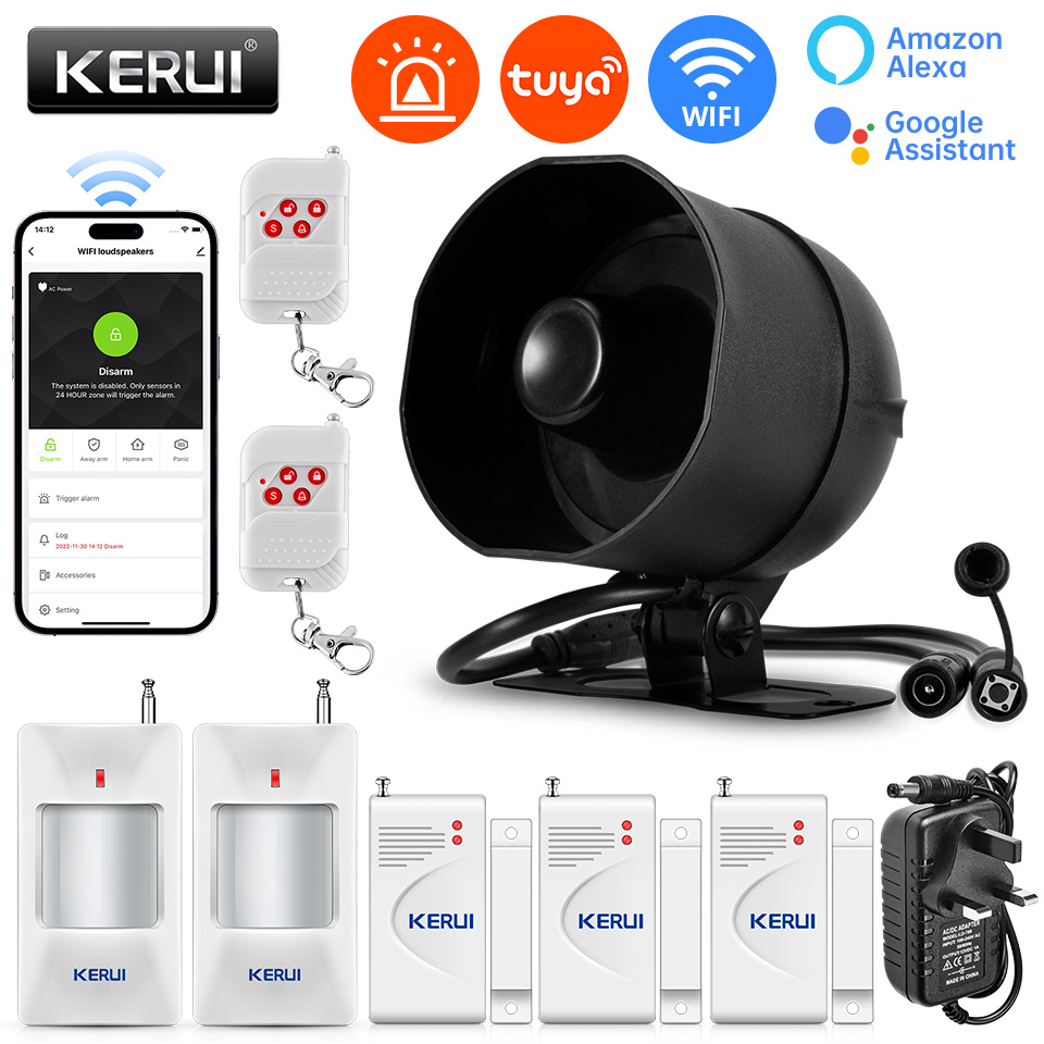 KERUI – système d'alarme sirèn - Sim Gsm Alarm avis et prix