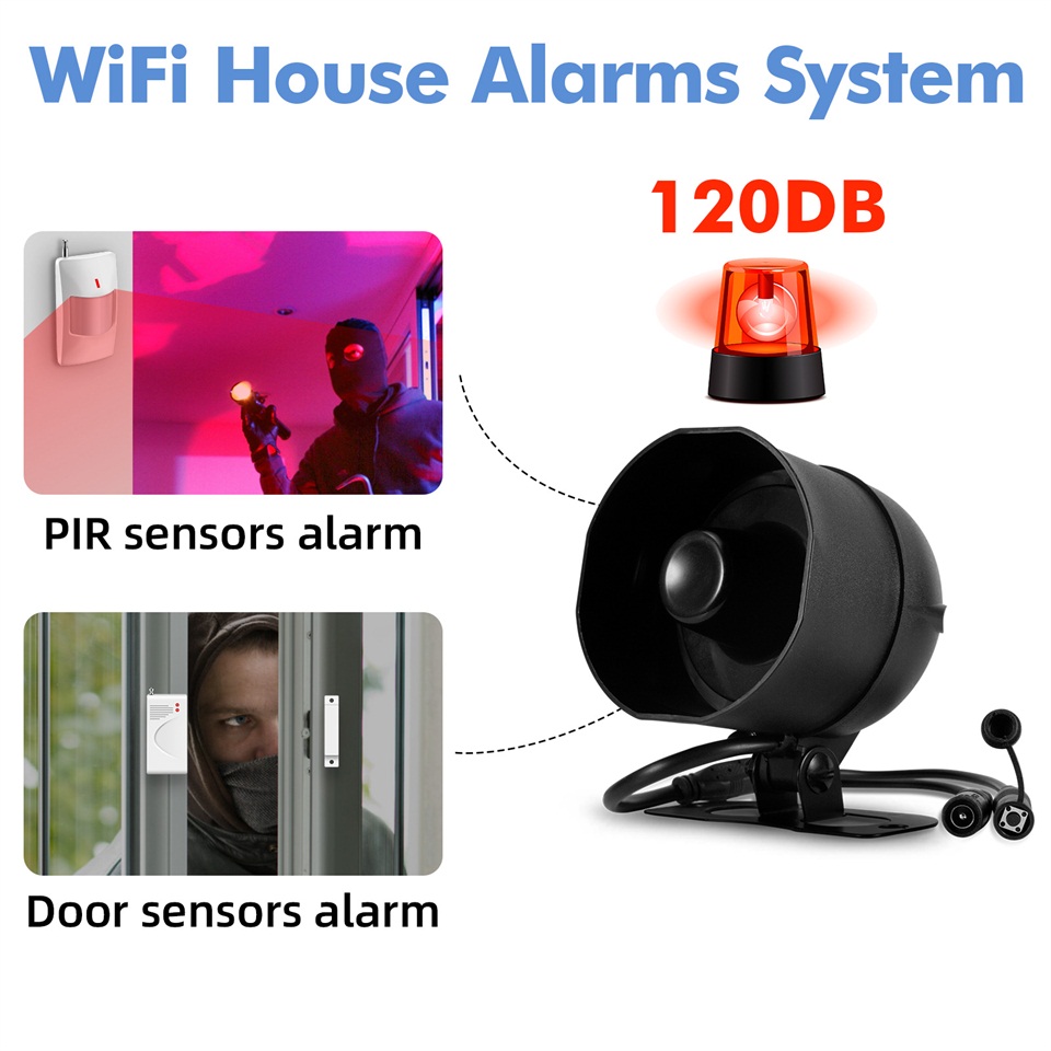 KERUI – système d'alarme sirèn - Sim Gsm Alarm avis et prix