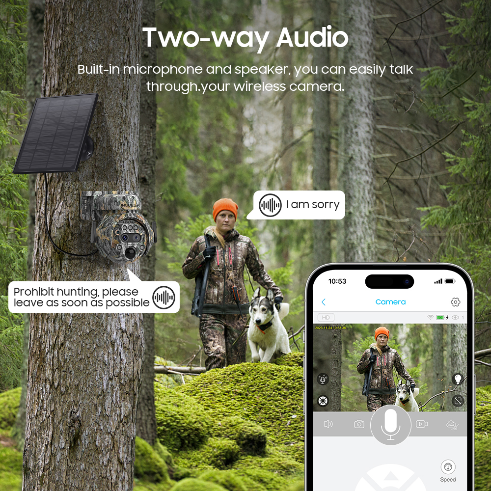 INQMEGA 8MP caméra à énergie s - Home Security Cameras Wireless avis et prix