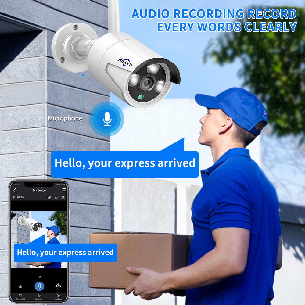 Système de sécurité CCTV WiFi  - Home Security Cameras Wireless avis et prix