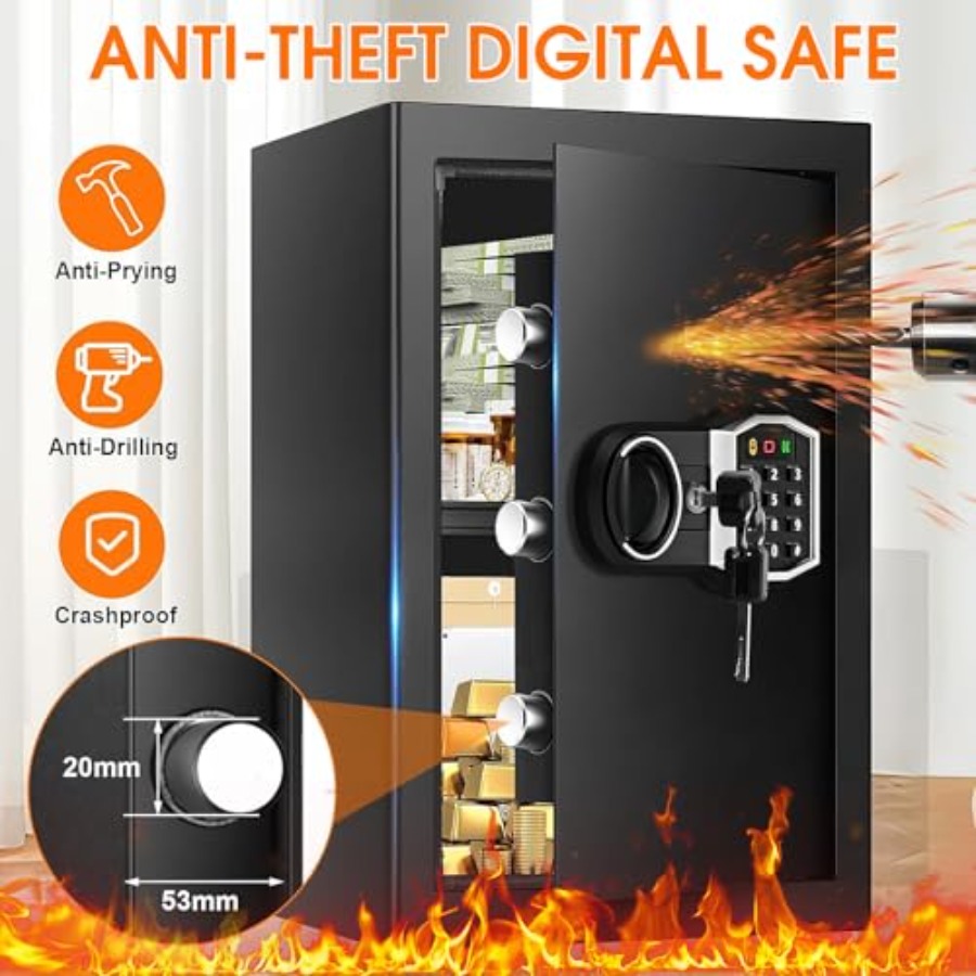 Coffre-fort de sécurité domest - Safe Box Digital avis et prix