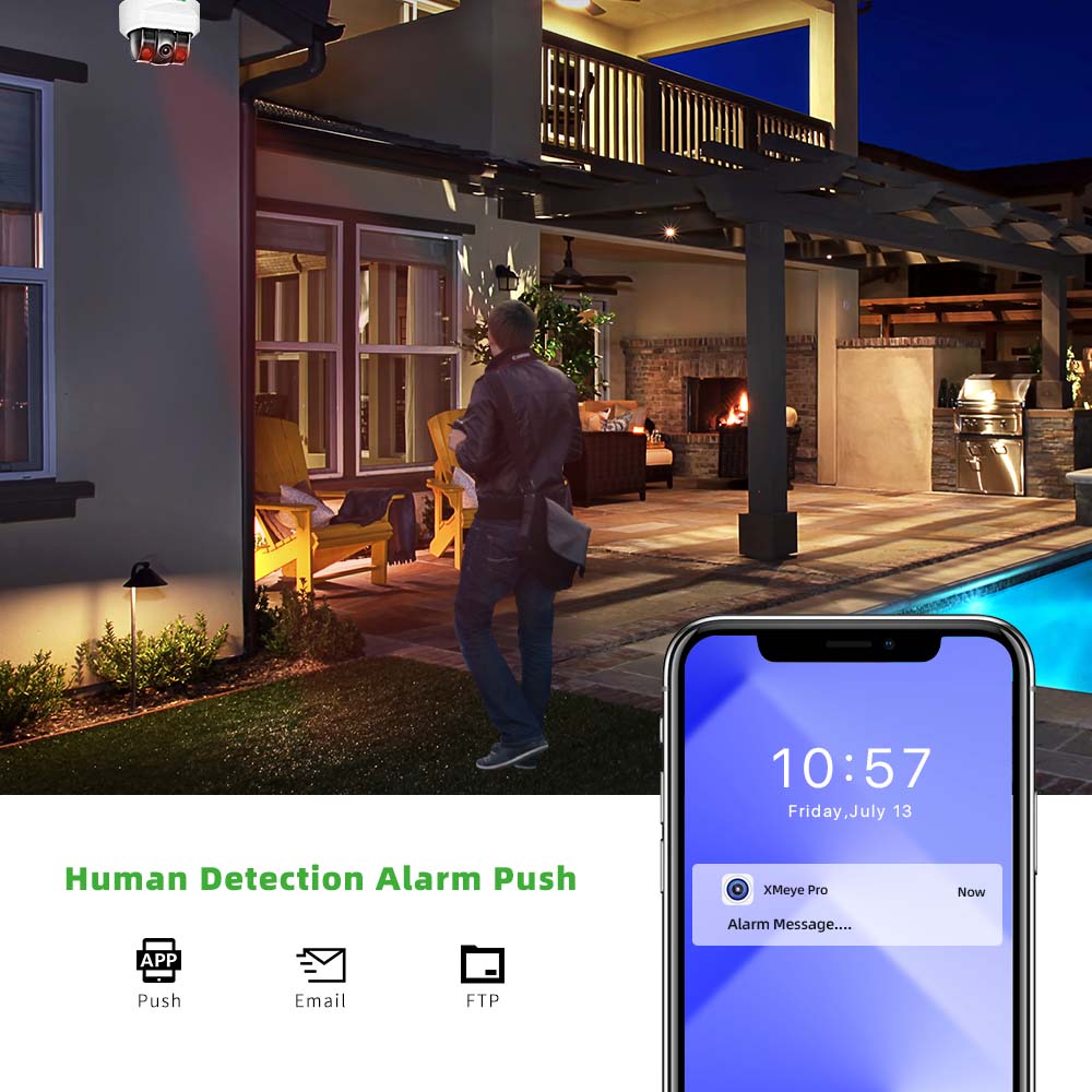 Caméra IP POE C GC PB 4MP, mic - Home Security Ultimate avis et prix