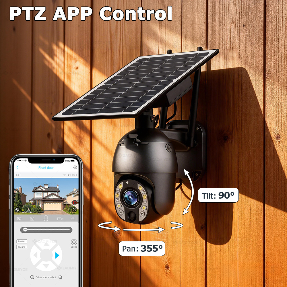 Caméra de surveillance solaire - Home Security Battery Replacement avis et prix