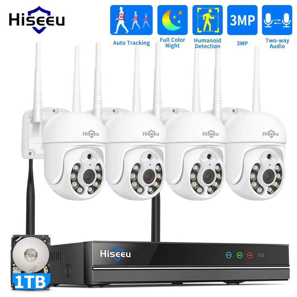 Kit de système de sécurité ave - Home Security Cameras Wireless avis et prix