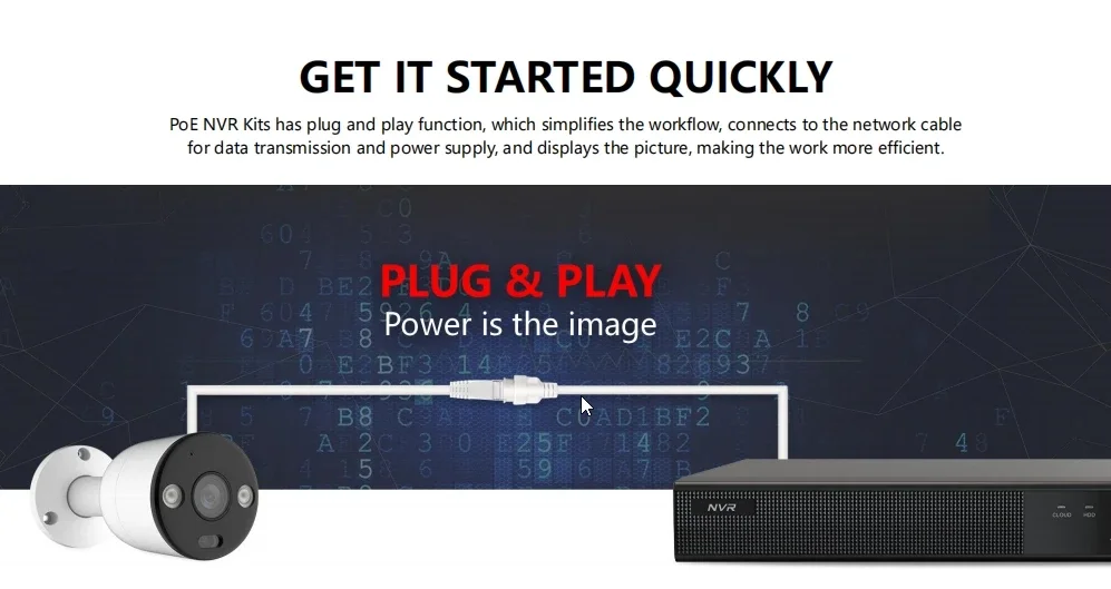 Système de caméra de sécurité  - Home Security Kit With Camera avis et prix