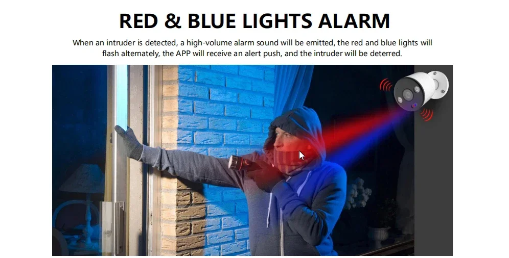 Système de caméra de sécurité  - Home Security Kit With Camera avis et prix