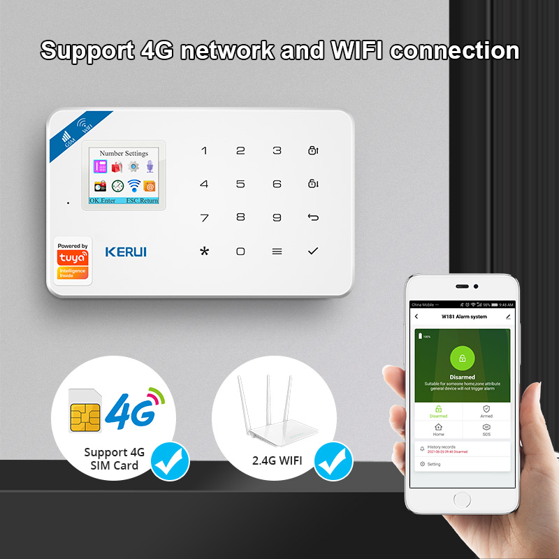 KERUI Activ- Kit de système d' - Sim Gsm Alarm avis et prix