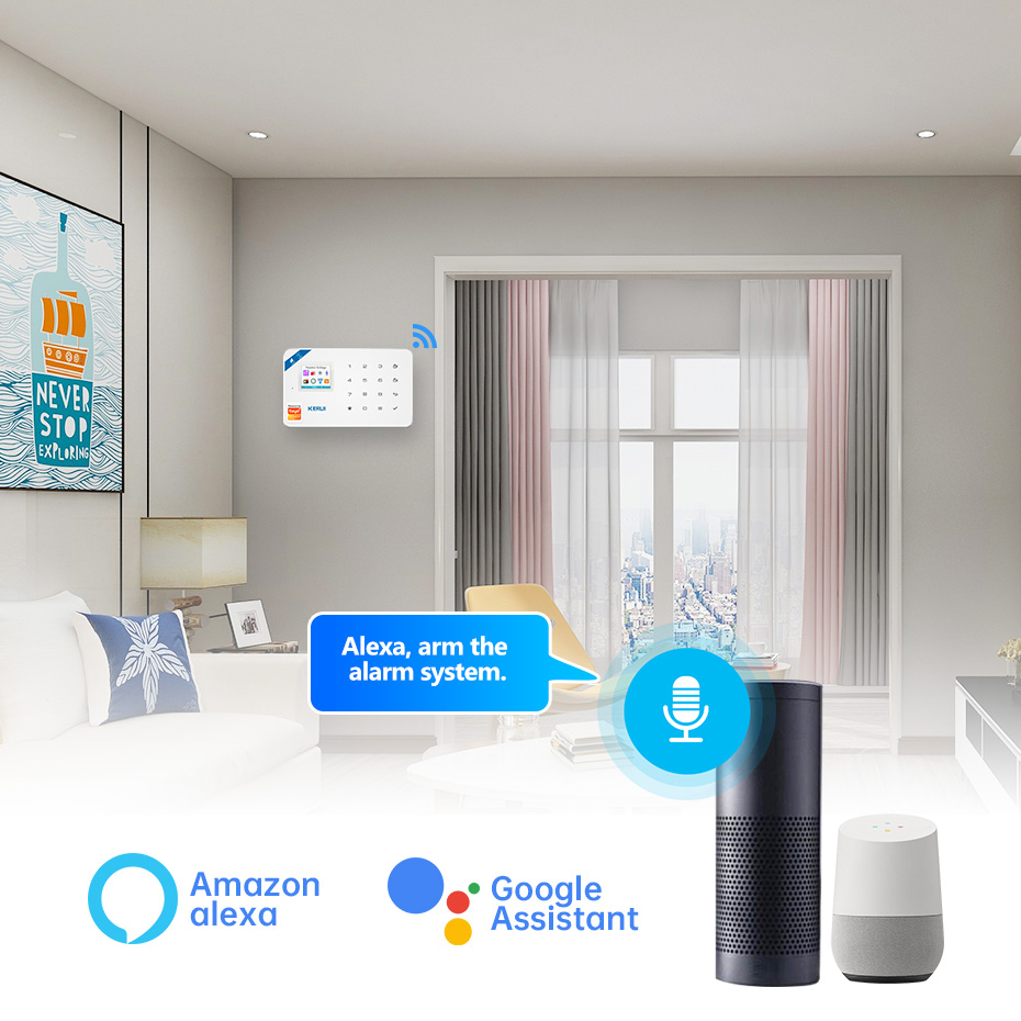 KERUI Activ- Kit de système d' - Sim Gsm Alarm avis et prix