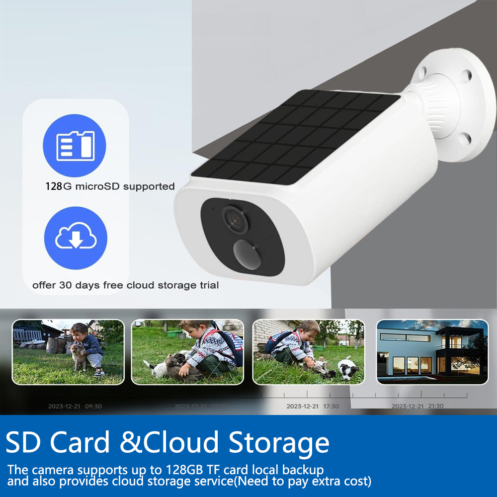Caméra de sécurité solaire Tuy - Home Security Cameras Wireless avis et prix
