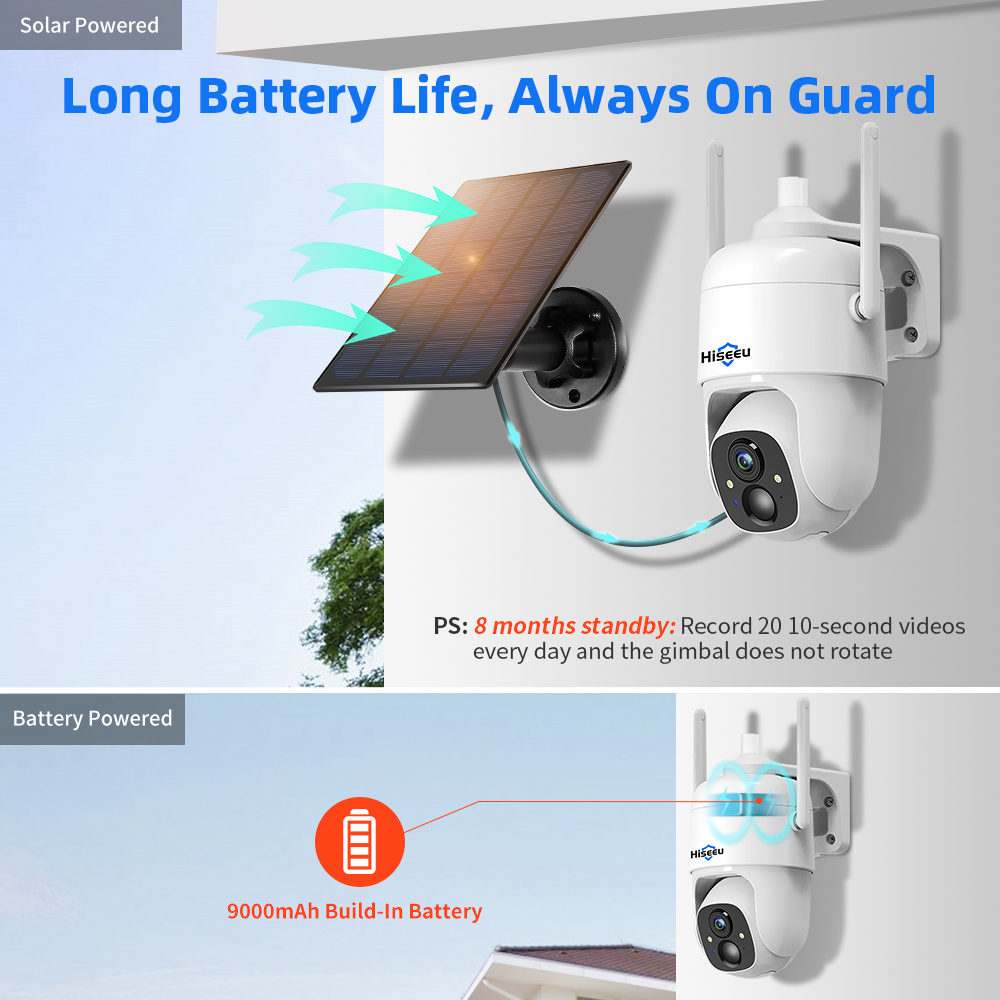 Hiseeu 3MP Cloud AI WiFi camér - Home Security Cameras Wireless avis et prix