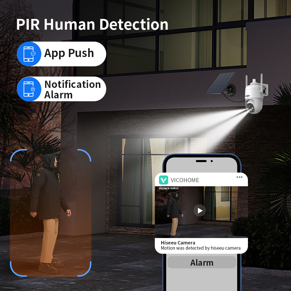 Hiseeu 3MP Cloud AI WiFi camér - Home Security Cameras Wireless avis et prix