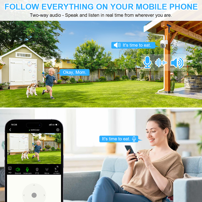 Système de caméra de sécurité  - Home Security Cameras Wireless avis et prix