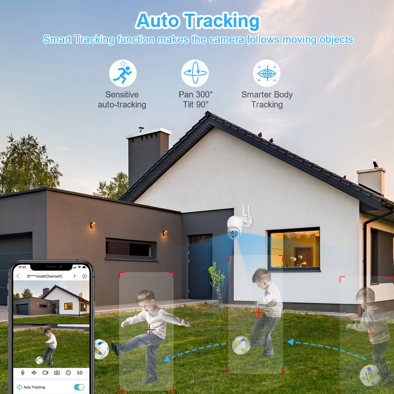 Système de caméra de sécurité  - Home Security Cameras Wireless avis et prix