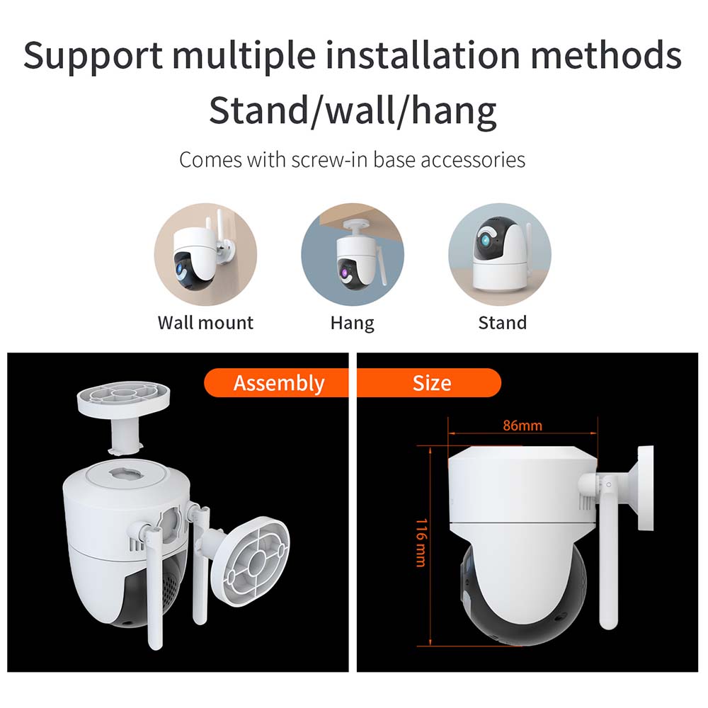 Tuya caméra IP 5G WIFI 6MP Ale - Home Security Google Camera avis et prix