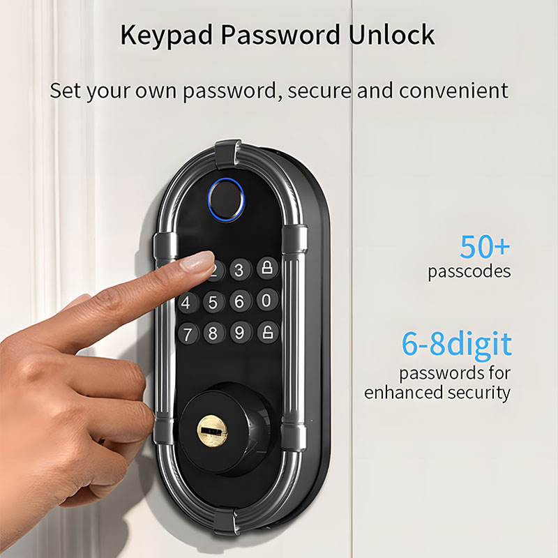 Serrure de porte intelligente  - Home Security Lock System avis et prix