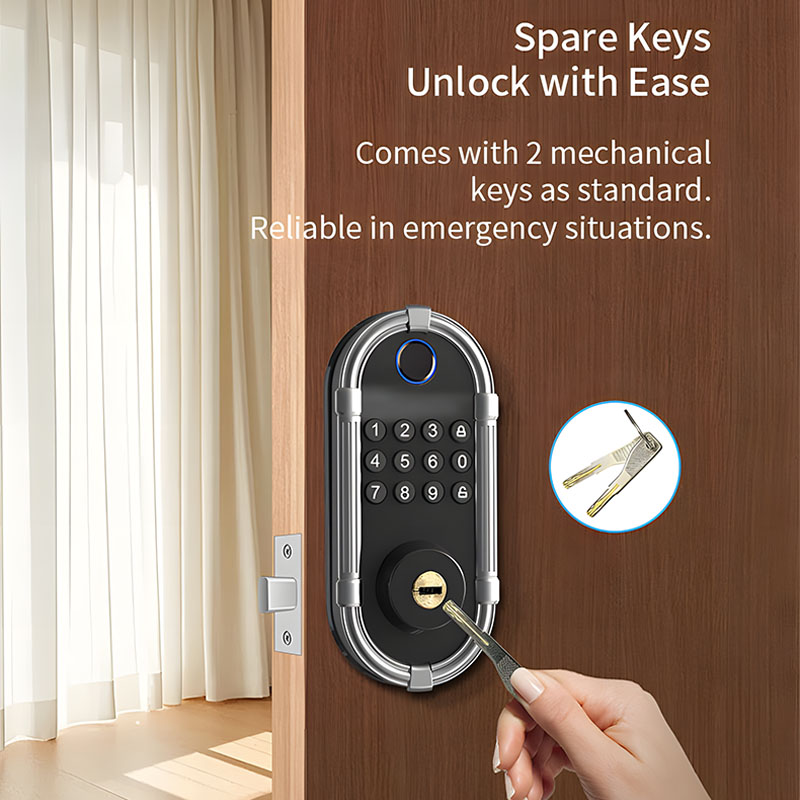 Serrure de porte intelligente  - Home Security Lock System avis et prix