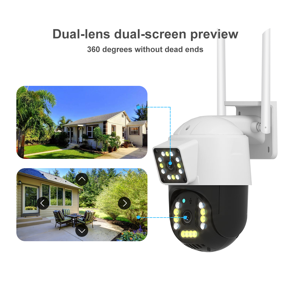 Tuya double objectif 5G Wifi c - Home Security Google Camera avis et prix