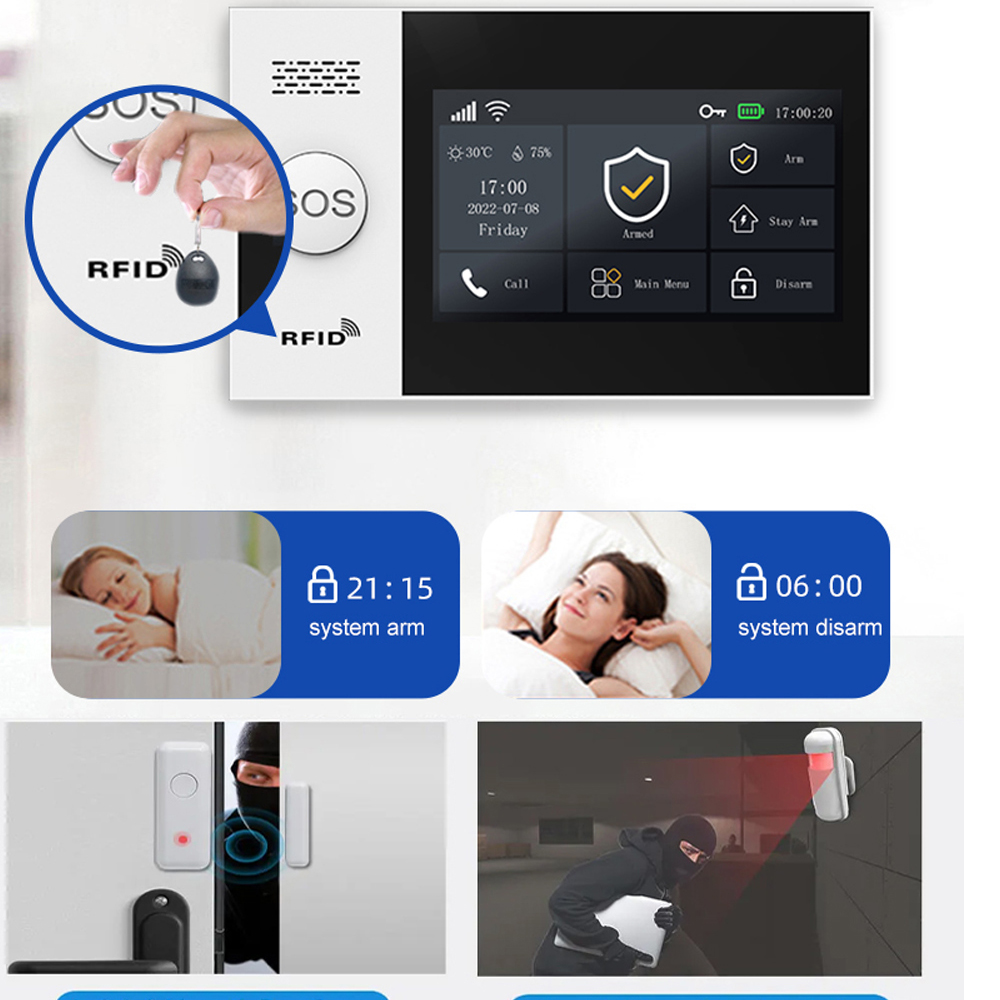Système d'alarme domestique in - Sim Gsm Alarm avis et prix