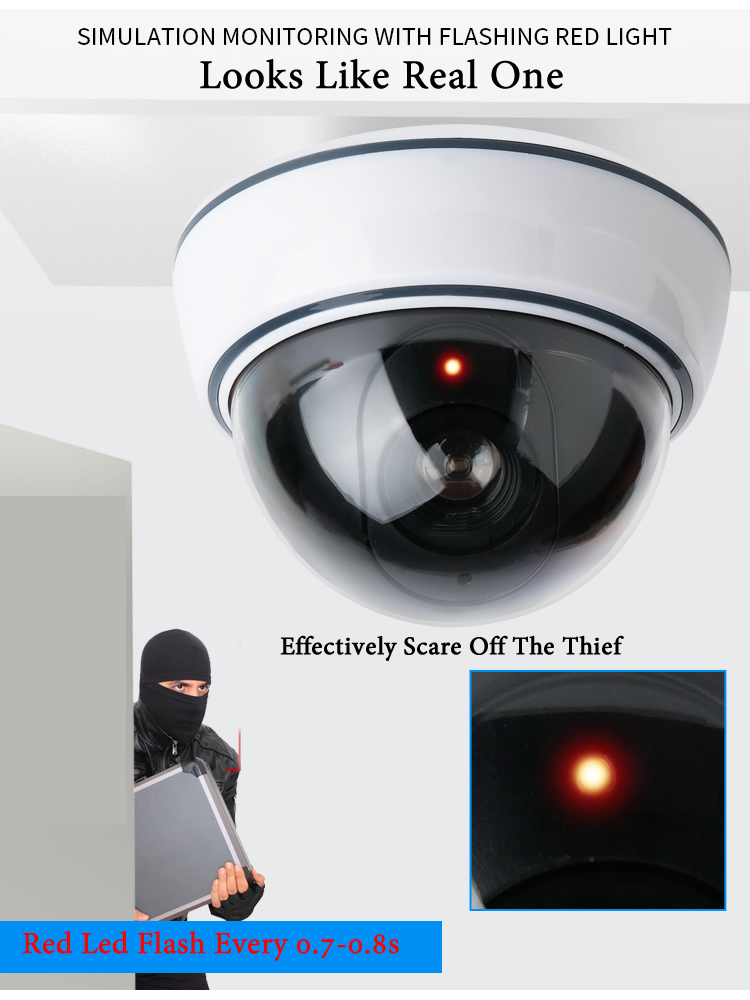 Fausse caméra dôme créative no - Home Security Camera Installation avis et prix