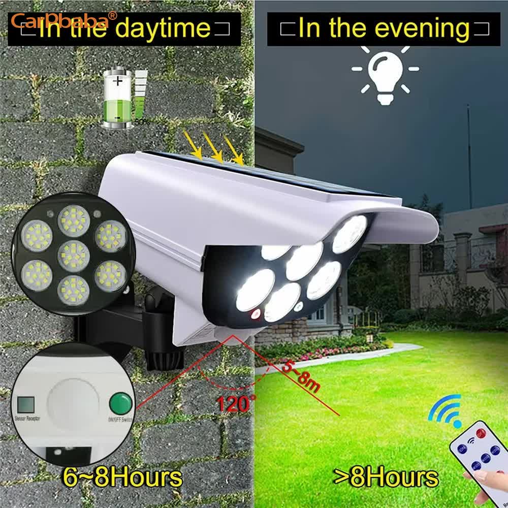 Lumière solaire extérieure cap - Home Security Cameras Wireless avis et prix